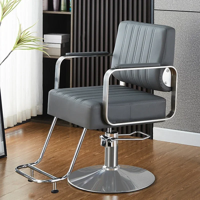 Professional Beauty Barber Chairs Modern Nordic Ergonomic Comfortable Salon Chair Simple Luxury Sillon Barbero Salon Furniture