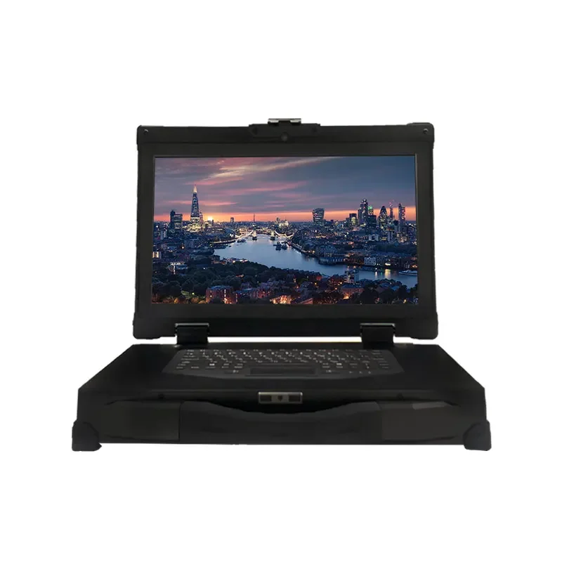 Robuuste Industriële Draagbare Computer 11e I5 Cpu 17.3 Inch Lcd Industriële Computer Ip67 Outdoor Robuuste Laptop