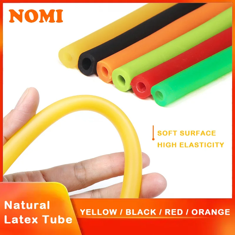 

Nature Latex Rubber Hoses New Arrive Color IDxOD 1.6~10mm High Resilient Surgical Medical Tube Elastic Band Slingshot Catapult