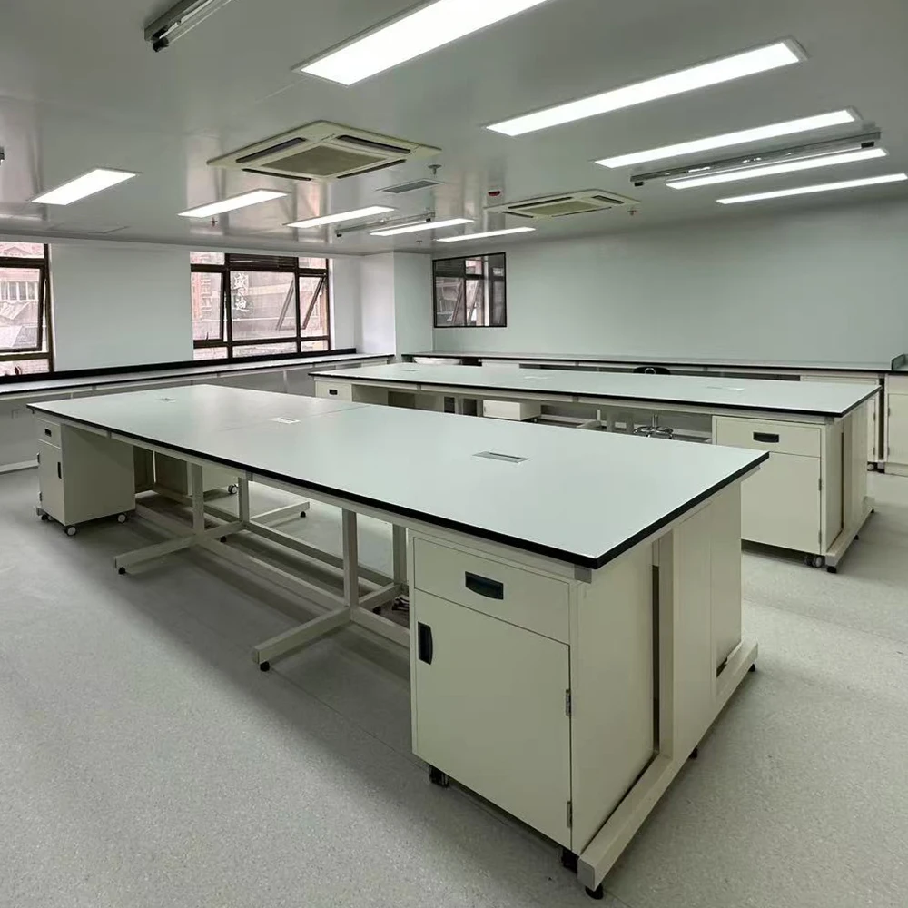 Lab Furniture Esd Workbench Side Laboratory Table Laboratory Furniture Steel Workbench Dental Laboratory Test Bench