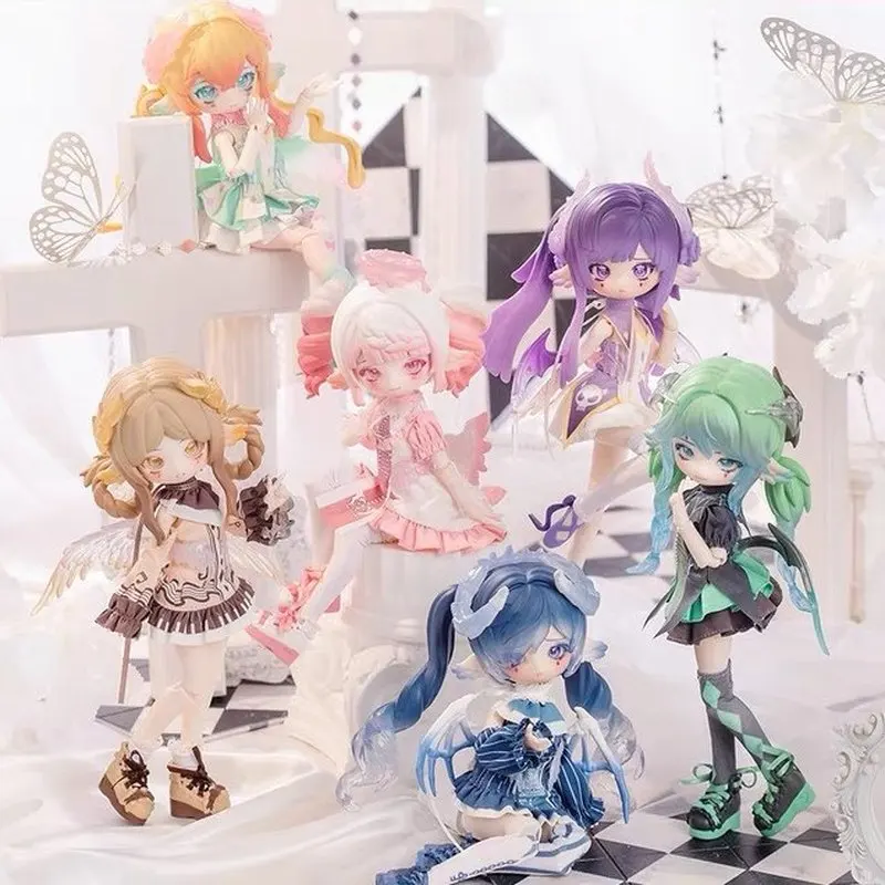 Коллекционная шарнирная кукла BJD Lulua Symphony Series 1/8 в закрытой упаковке, игрушка-подарок для взрослых коллекционеров, настольное украшение.