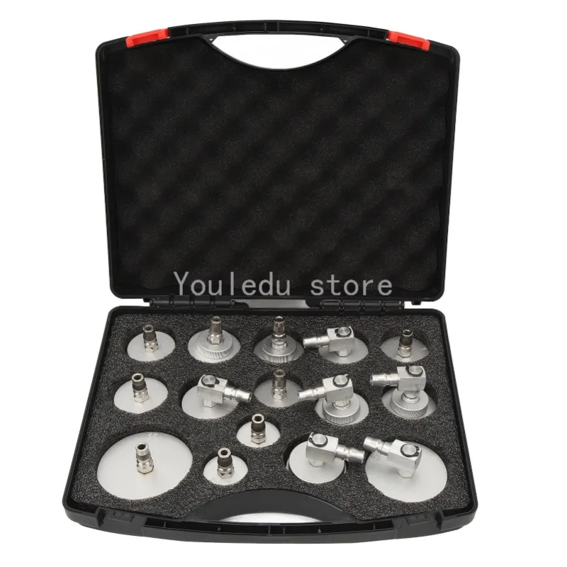 

15pcs Car Brake Fluid Bleeder Adapter Set Leakproof Quick Connection Master Cylinder Adapter For Brake Oil Fluid Bleeding