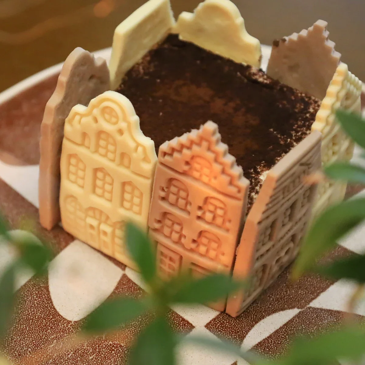 صندوق منزل صغير تيراميسو قاطعة البسكوت المزخرف قالب عيد الميلاد البسكويت ختم الجليد كوكي فندان كعكة الخبز أدوات الديكور #5