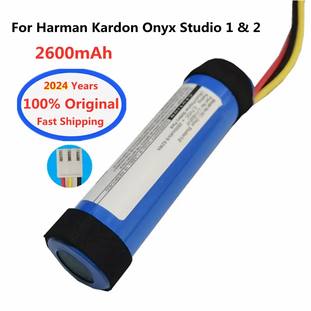 

2024 Years 2600mAh LI11B001F Speaker Battery For Harman Kardon Onyx Studio 1 2 Studio2 Studio1 Player Rechargeable Battery