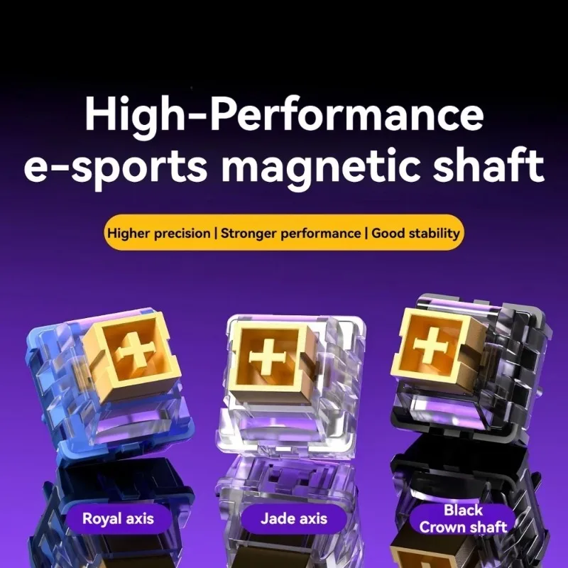 10Pcs LEOBOG HiFi Mahjong Sound Magnetic Switch High Performance For Gaming Magnetic Keyboard