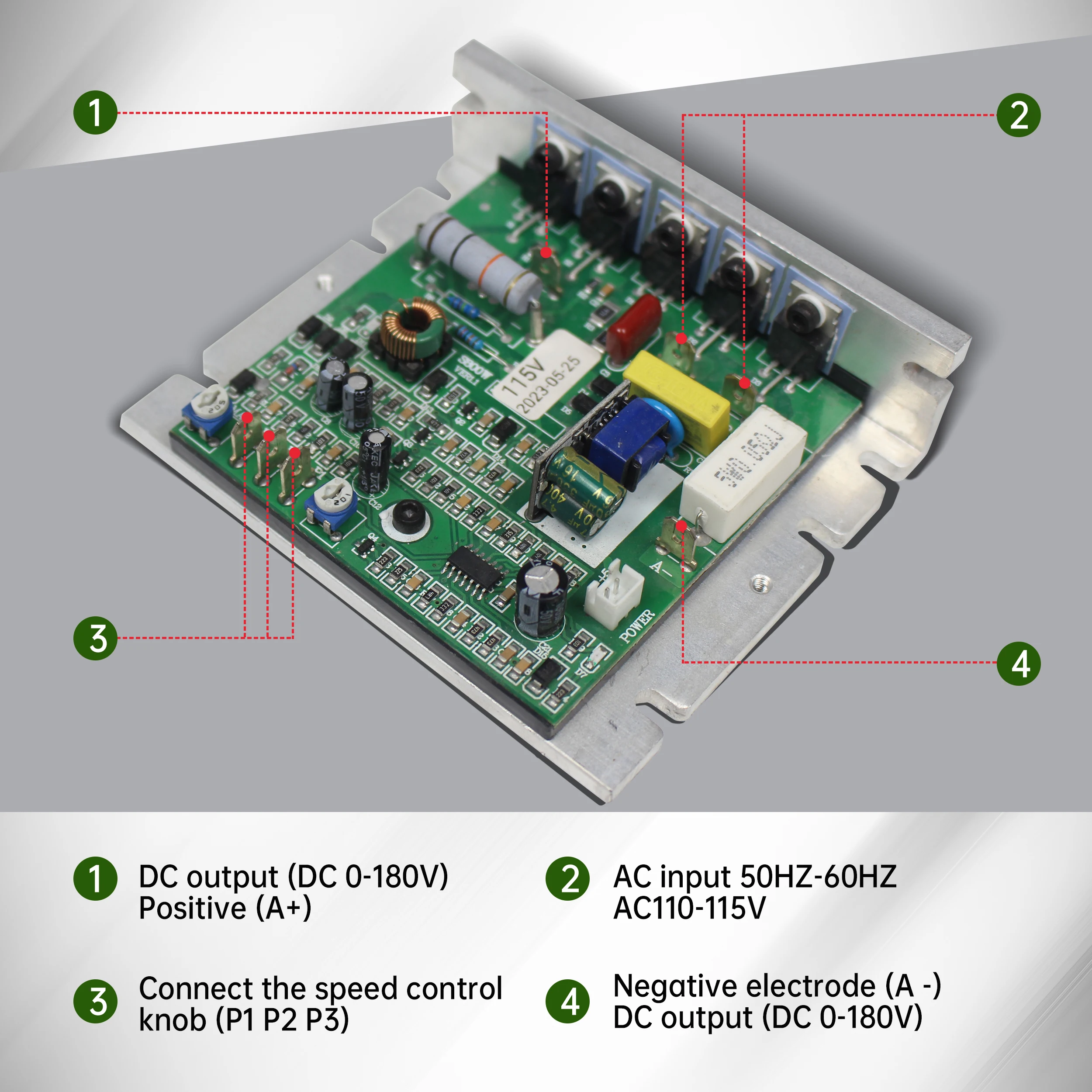 ミニ旋盤メイン制御ボード CJ0618 CD WM210 回路基板アセンブリ PCB 0618A