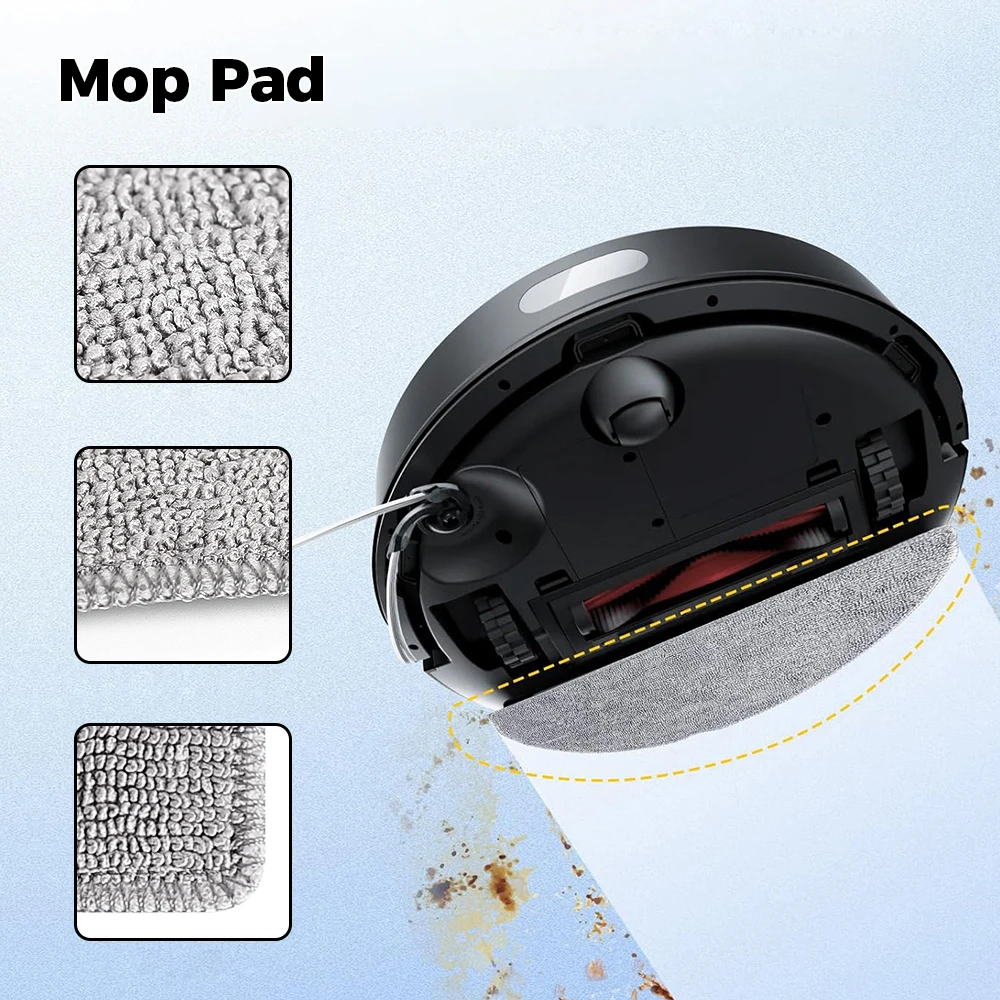 For Roborock Q7 TF TF+ Q7T+ Q7B Q7 L5 L5+ Q7 M5 M5+ Main Side Brush Mop Pads HEPA Filter Robot Vacuum Cleaner Accessories