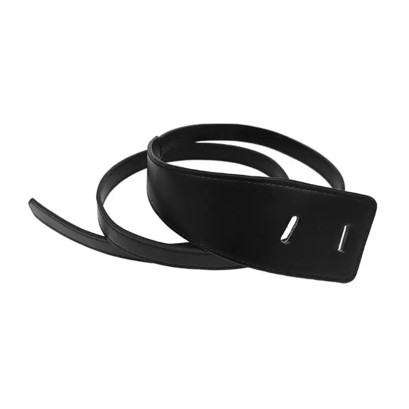 

39BB Knotted Belt Fashion Corset Waistband for Dress Coat Elegant Offices Thin Belt Simple Waist Decors All Matching