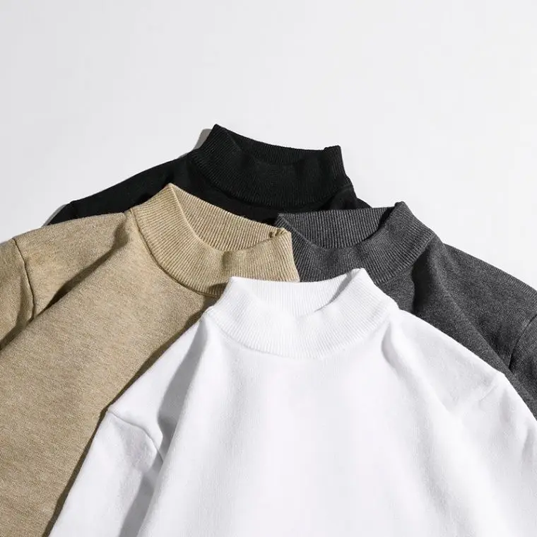 

Autumn Winter Long Sve Sweater Warm Ne Base irt Versatile Color Hoodie Casual Soft Polyester Fiber Boy's T-irt