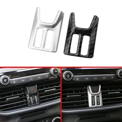 Car Warning Light Switch Button Panel Sticker for Ford Focus 4 MK4 2019 - 2023 ABS Decoration Cover Trim Interior Accessories