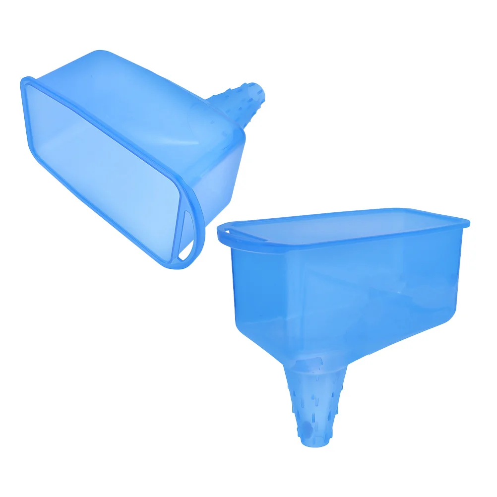 2 pezzi di olio per serbatoio del gas del motore dell'auto a prova di fuoriuscite flessibile design conduttivo rifornimento del fluido di trasmissione manutenzione automobilistica ampia