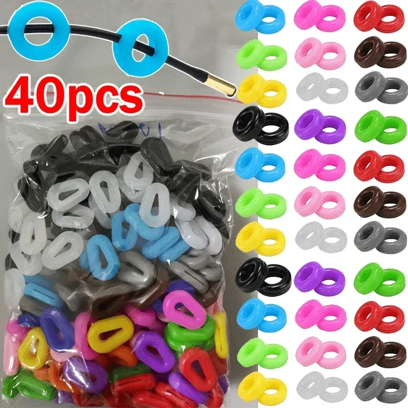 40PCS Mini Invisible Ear Hook Eyeglasses Silicone Accessories Glasses Anti Slip Grip Temple Tip Holder Spectacle Eyewear