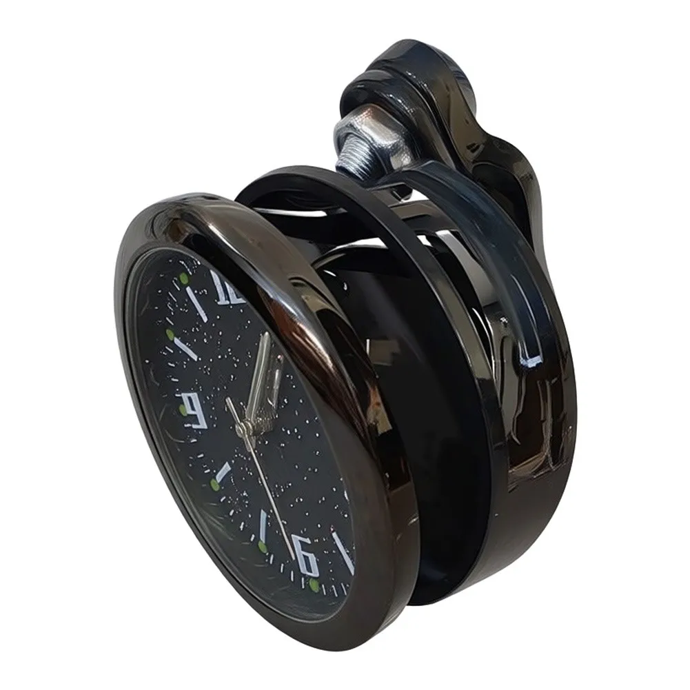Round Handlebar Mount Clock Waterproof Watch 22mm 25mm For Motorcycle To Fit Standard 7/8