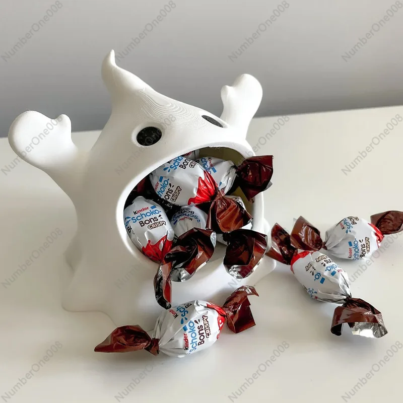 Independence Station New Halloween Ghost Bowl Candy Halloween Ghost Candy Bowl Resin