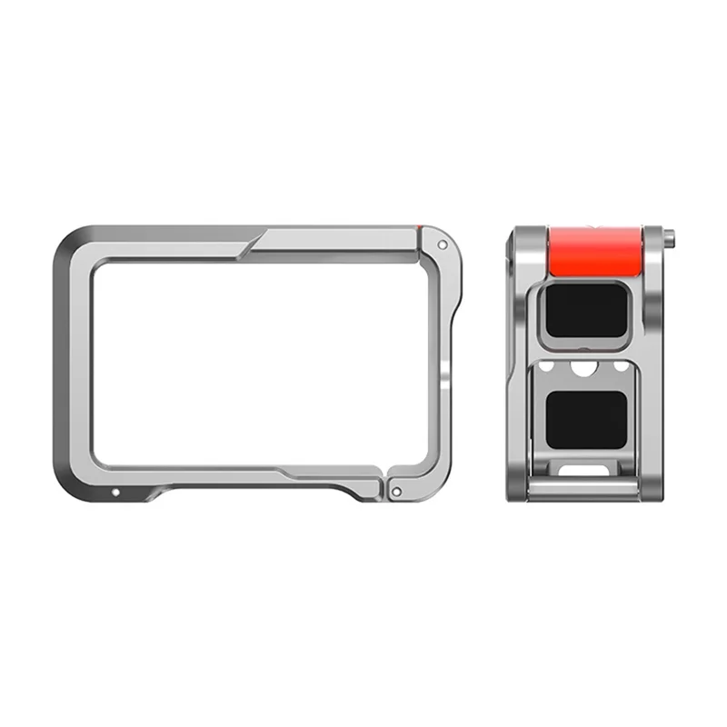 

AED7-Quick Release Cage для камеры OSMO ACTION 5PRO/4/3 Gopro, складное крепление с холодным башмаком, полный защитный чехол-рамка