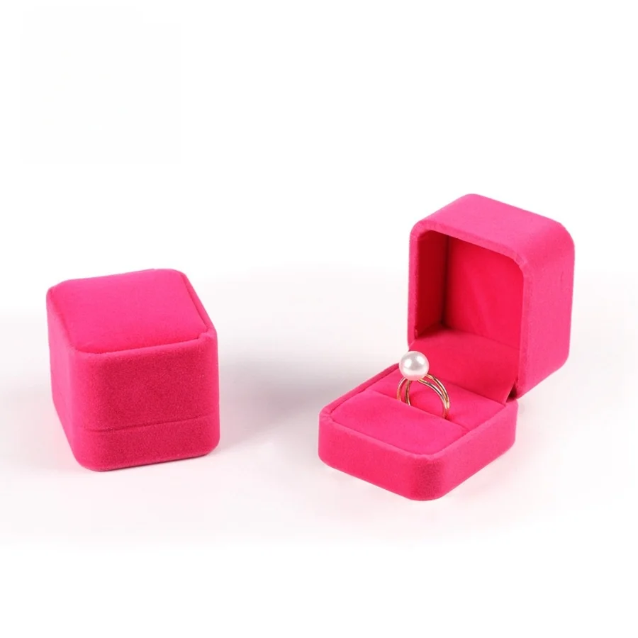 Small Proposal Ring Box Jewelry Gift Box for Ring Jewelry Gift Box for Engagement Proposal Wedding Day Keepsake Case - Image 13