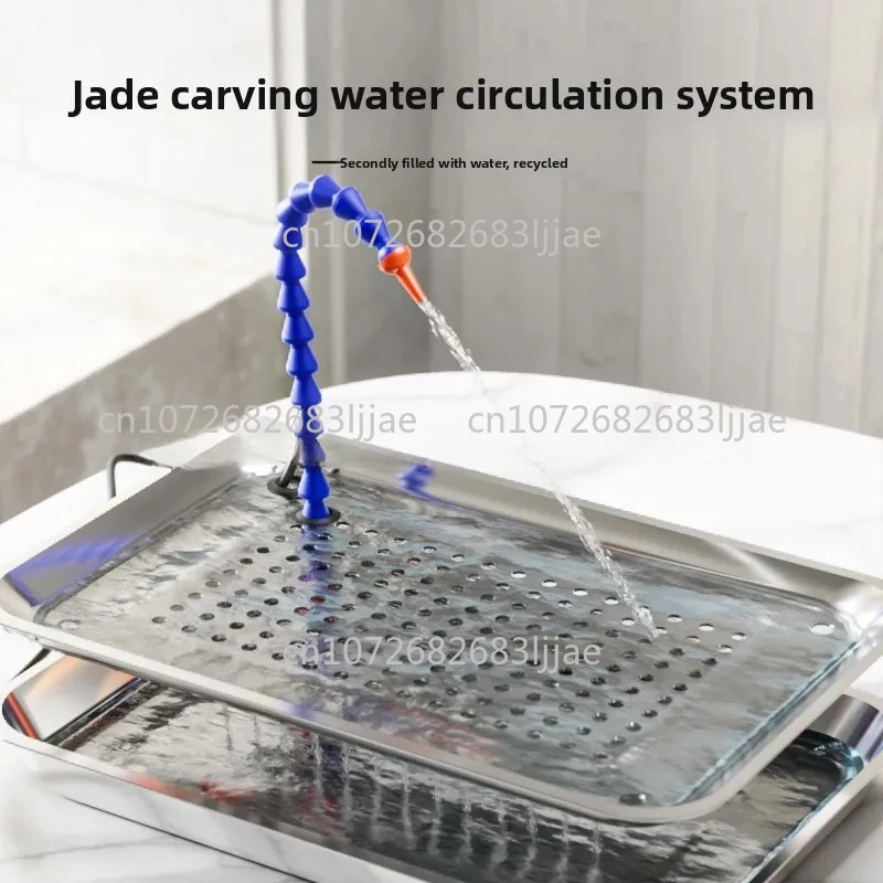 Jade Carving Water Cooling Device, Working Table Water Pump Water Circulation Carving Table