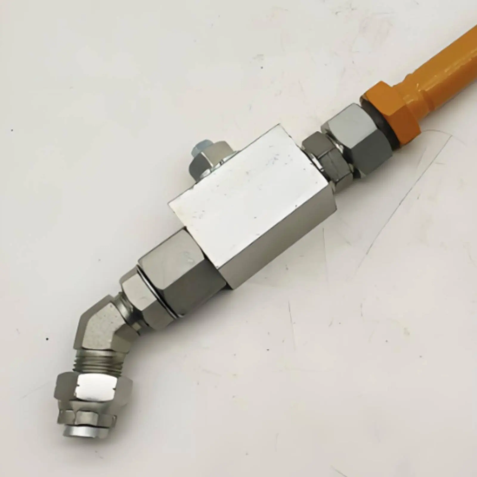 

Excavator Shutoff Valve Pipe Assembly Heavy Duty Metal Fitting Excavator Breaker Hose Assembly Hydraulic Hammer Pipe Kit