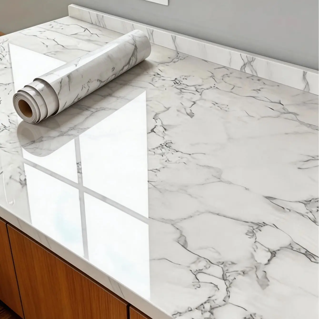 

Кухонная маслостойкая пленка, водонепроницаемые влагостойкие обои для плиты, самоклеящаяся пленка для столешниц, для ремонта шкафов, наклейка под мраморную плитку