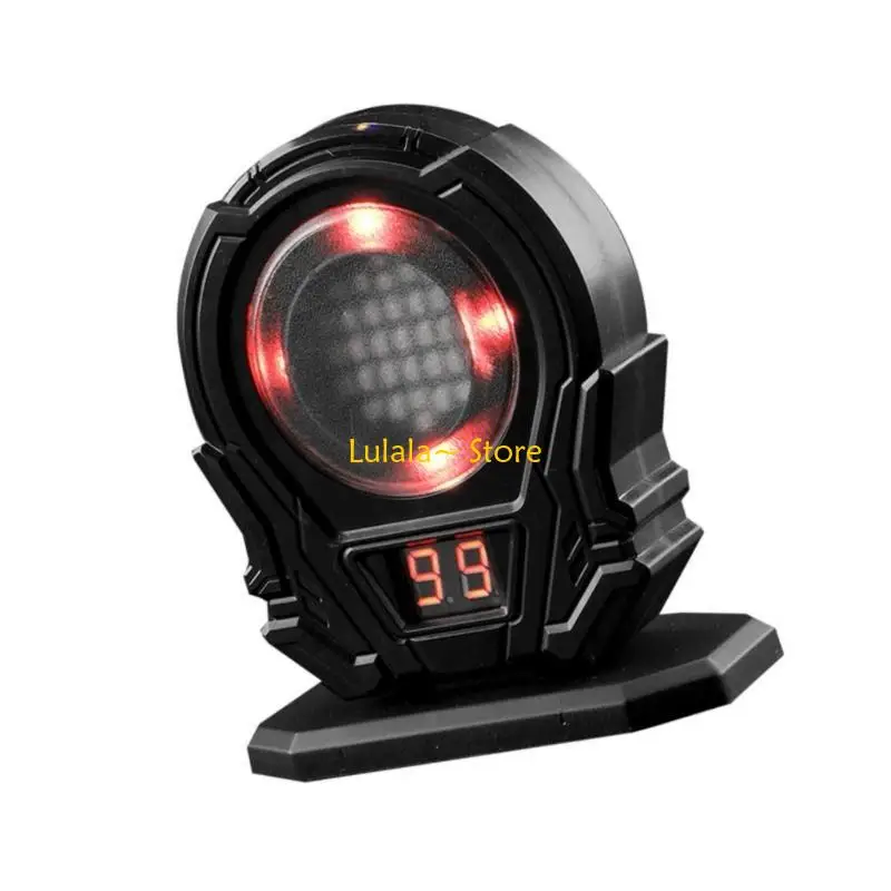 Y4QA ポータブル赤外線トレーナースコアリングターゲット射撃用電気ターゲットスキル向上に適したほとんどのカートリッジ