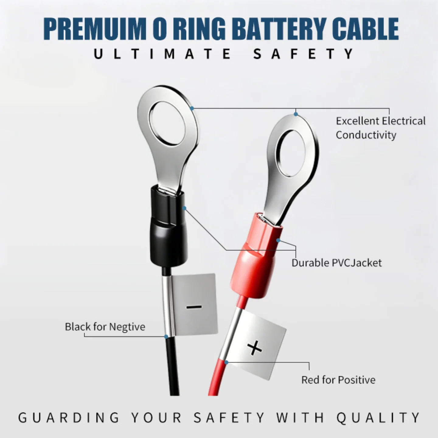Starlink Mini 12-36V Battery Adapter,with Ring Terminal Battery Cable - Female Power Boost Cable for Camping RV