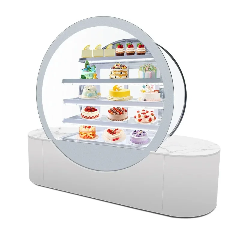 Air-cooled refrigerated dessert West Point mousse display cabinet, beverage fruit fresh-keeping cabinet, ingot cake cabinet