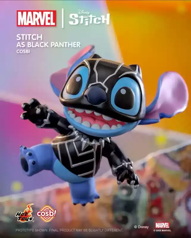 New Genuine Hottoys Marvel Stitch Cosbi Series Blind Box Kawaii