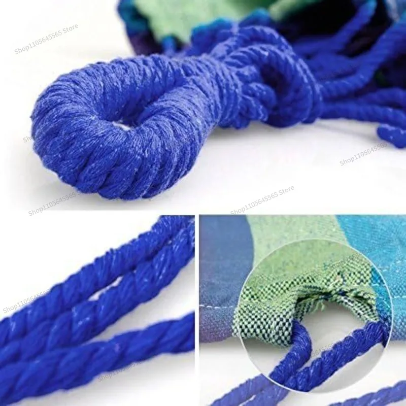 Outdoor Hammock Camping Equipment Tourism Leisure Swing Balance Hammock Backyard Lounge Chair