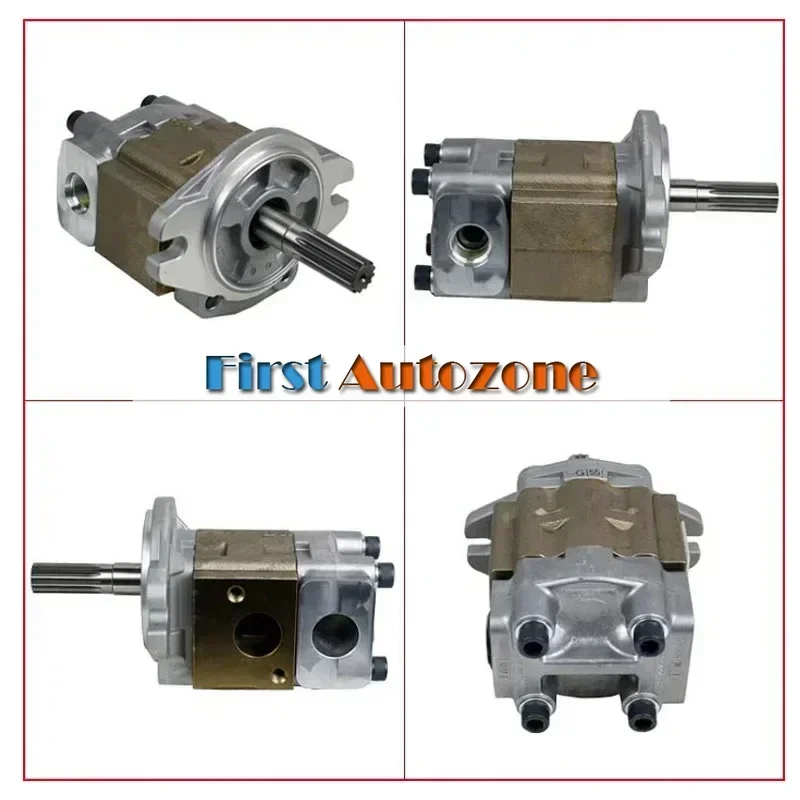 

SGP2B50L136 Forklift Parts F19C/S6S Hydraulic Gear Pump 91871-24200