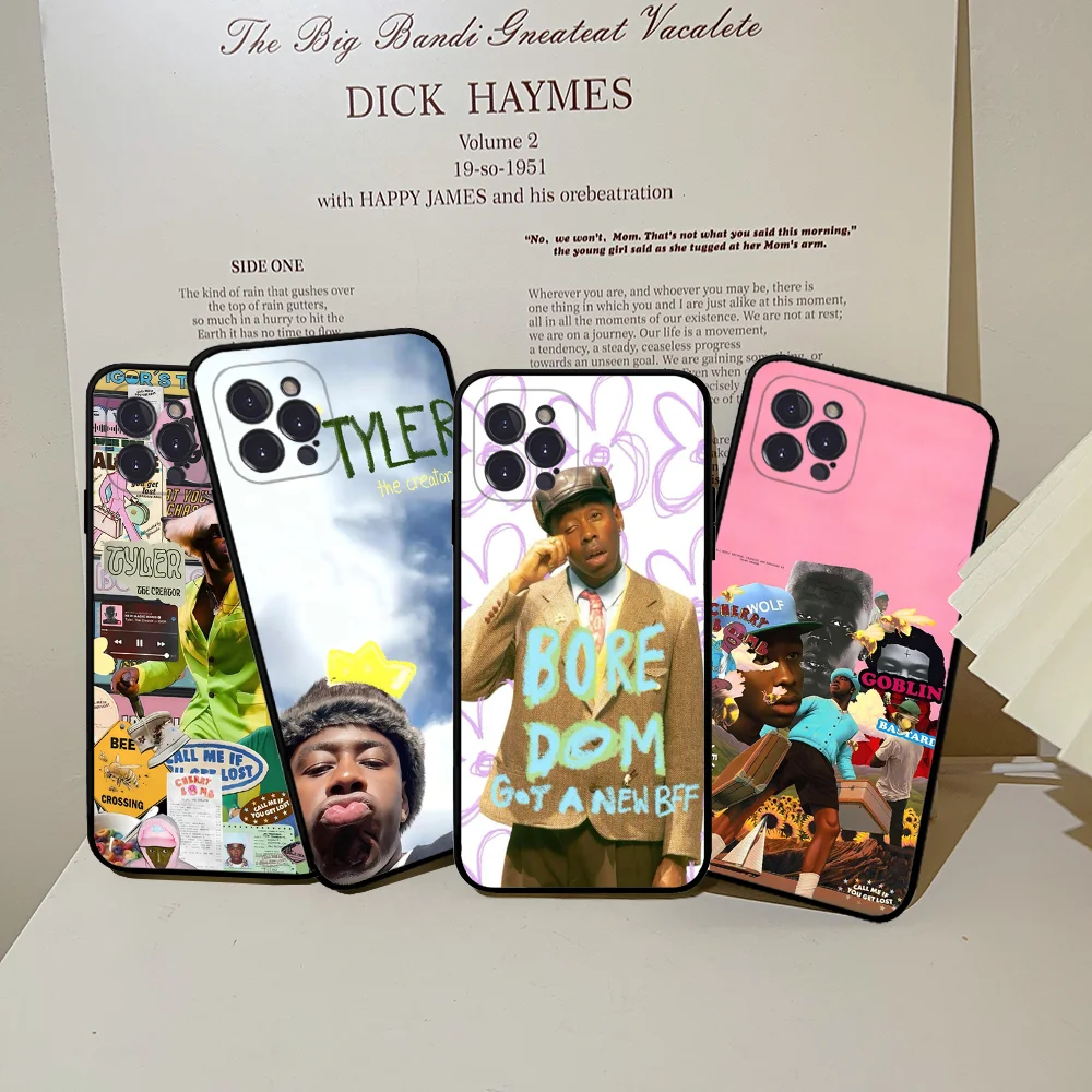 Hot rapper singer T-Tyler The C-Creator  Phone Case For iPhone 16 15 14 11 12 13 Mini Pro XS Max Cover 6 7 8 Plus X Funda Shell