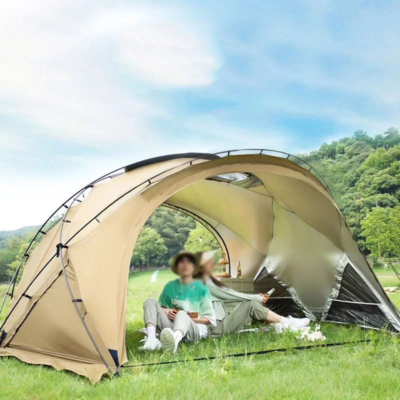 

Super Luxury Large Outdoor Dome Family Tent Waterproof 5+ Person Camping Shelter for Outdoor Use-Wholesale