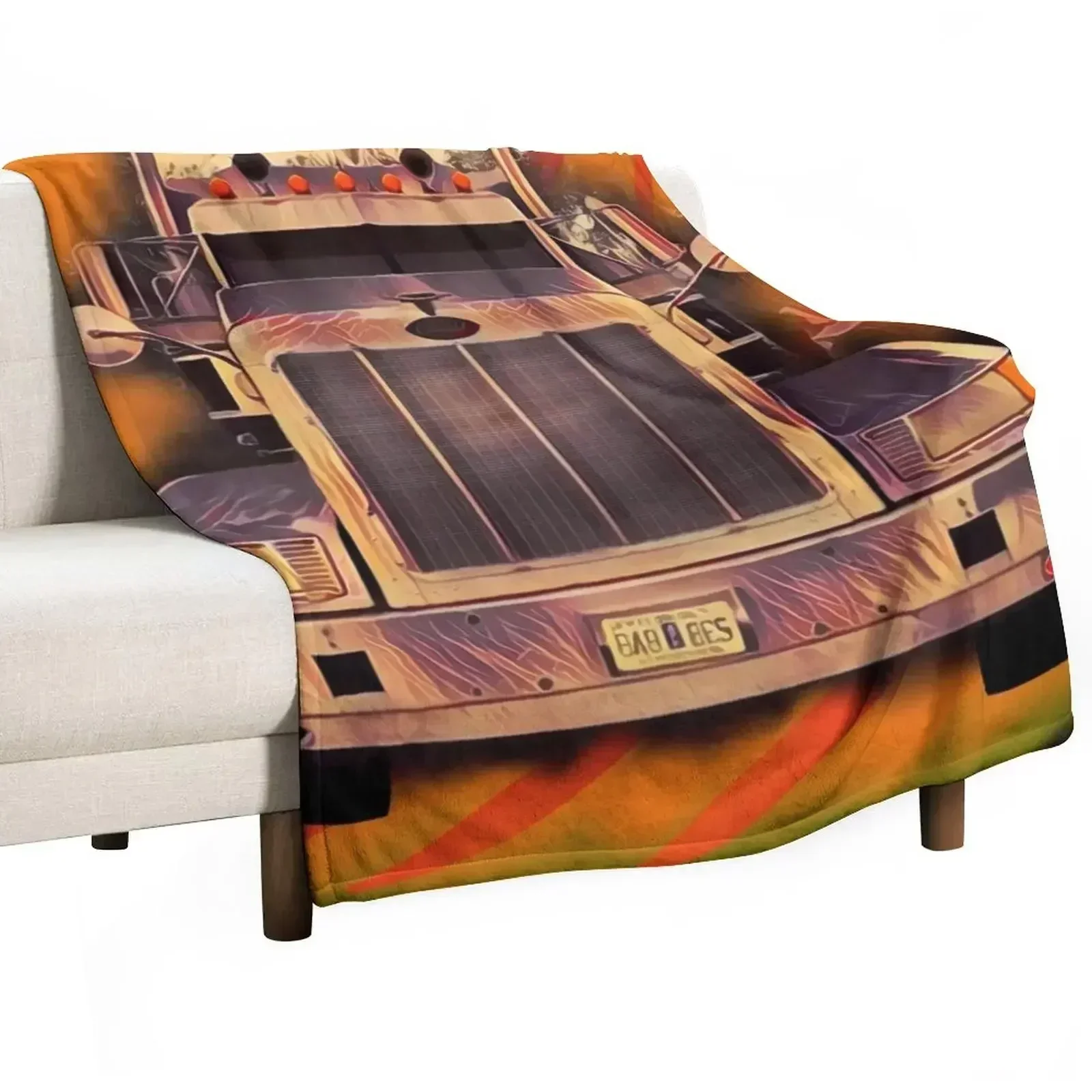 

Classic Peterbilt Throw Blanket Sofa Quilt valentine gift ideas Blankets