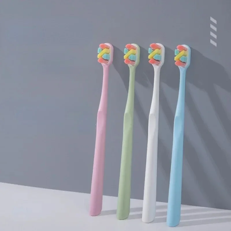 

Toothbrush for Oral Health Low Carbon Soft Bristle Brush Oral Cleaning Stain Removal and Tooth Protection