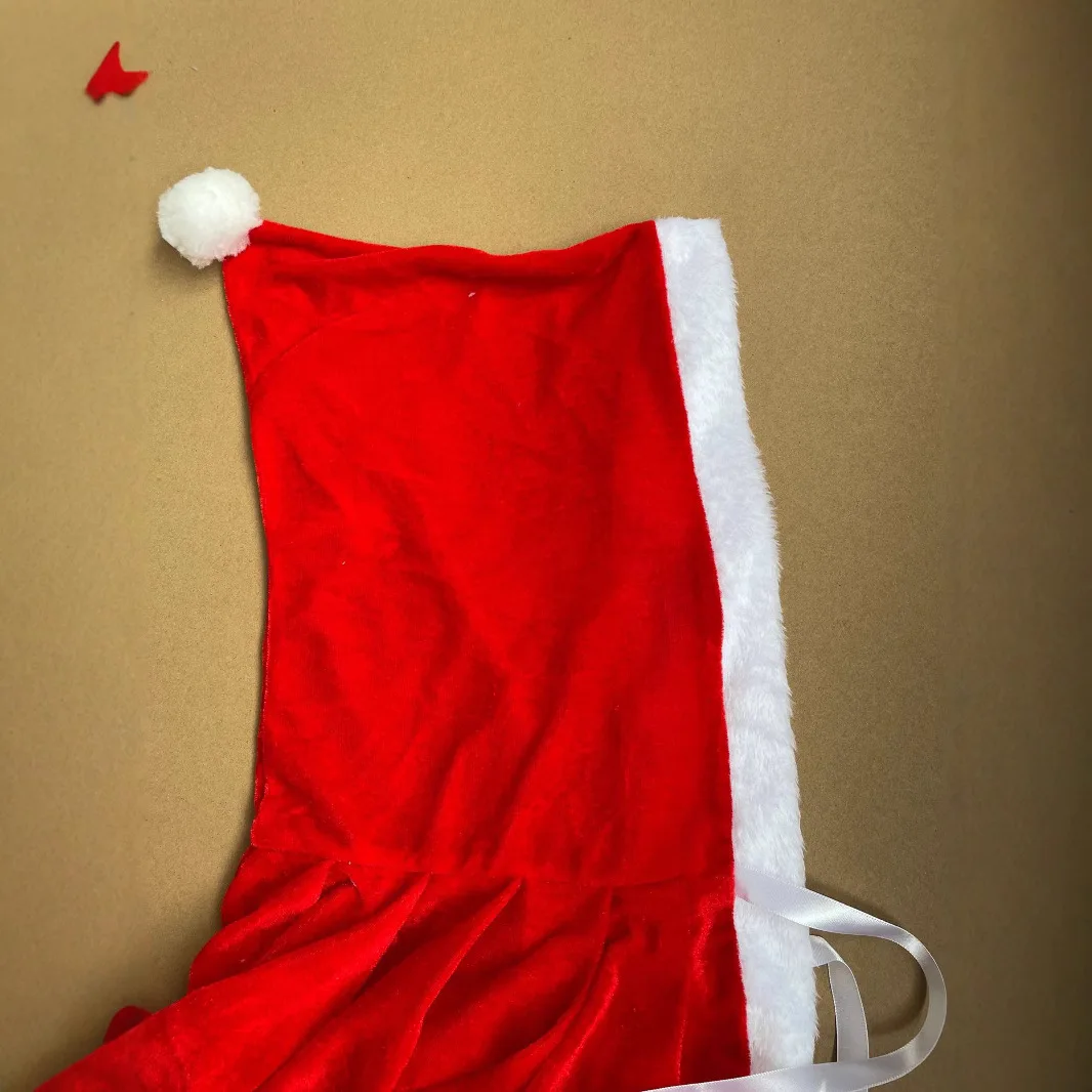 2025 Christmas Adult Cape Set | Santa Red Cloak & Little Red Riding Hood Wine Red Cape