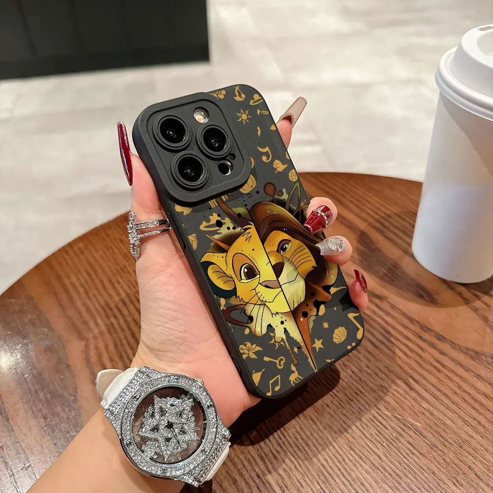 The Lion King Disneys Hot Simba Pupil Full Screen Silicone Phone Case for Xiaomi Mi 11 Lite 11T 10T Poco X3 GT NFC M3 8 9 Pro image 6