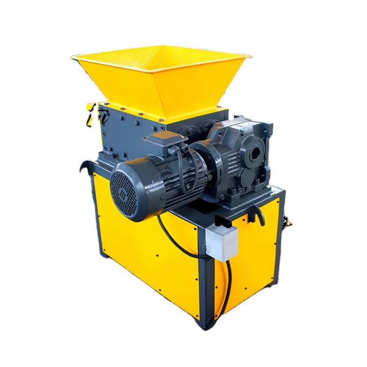 Industry Double Shaft Scrap Engine Metal Plastic Crusher Shredding Machine Waste Metal Shredder for Sale