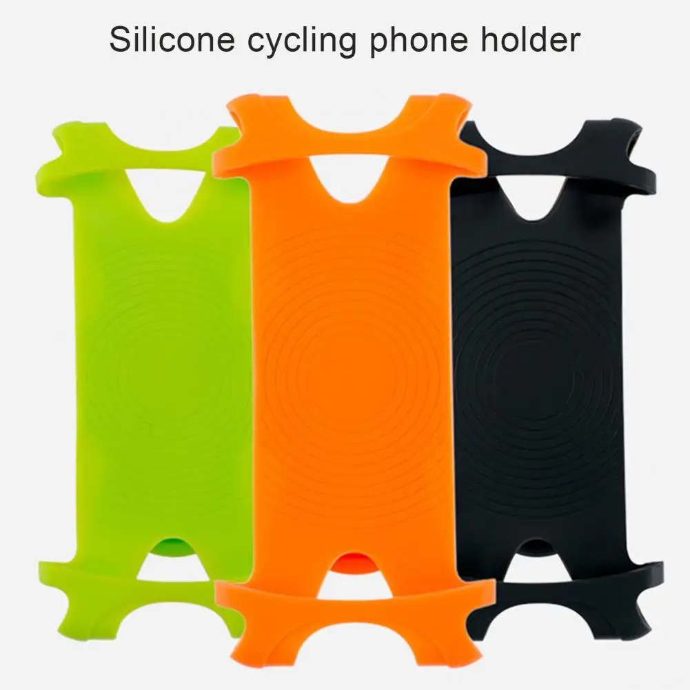 

Держатель для мобильного телефона Универсальный силиконовый держатель для телефона для велосипеда с нескользящим дизайном для мотоциклов, велосипедов, сверхлегкий, мягкий, эластичный