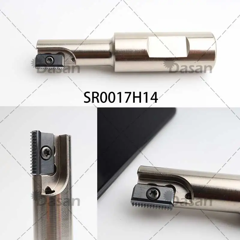 SR0012H14 SR0014H14 SR0017H14 SR0018H21 SR0021H21 Thread Milling Cutter Internal Cooling  Tool for 14I 21I 30I