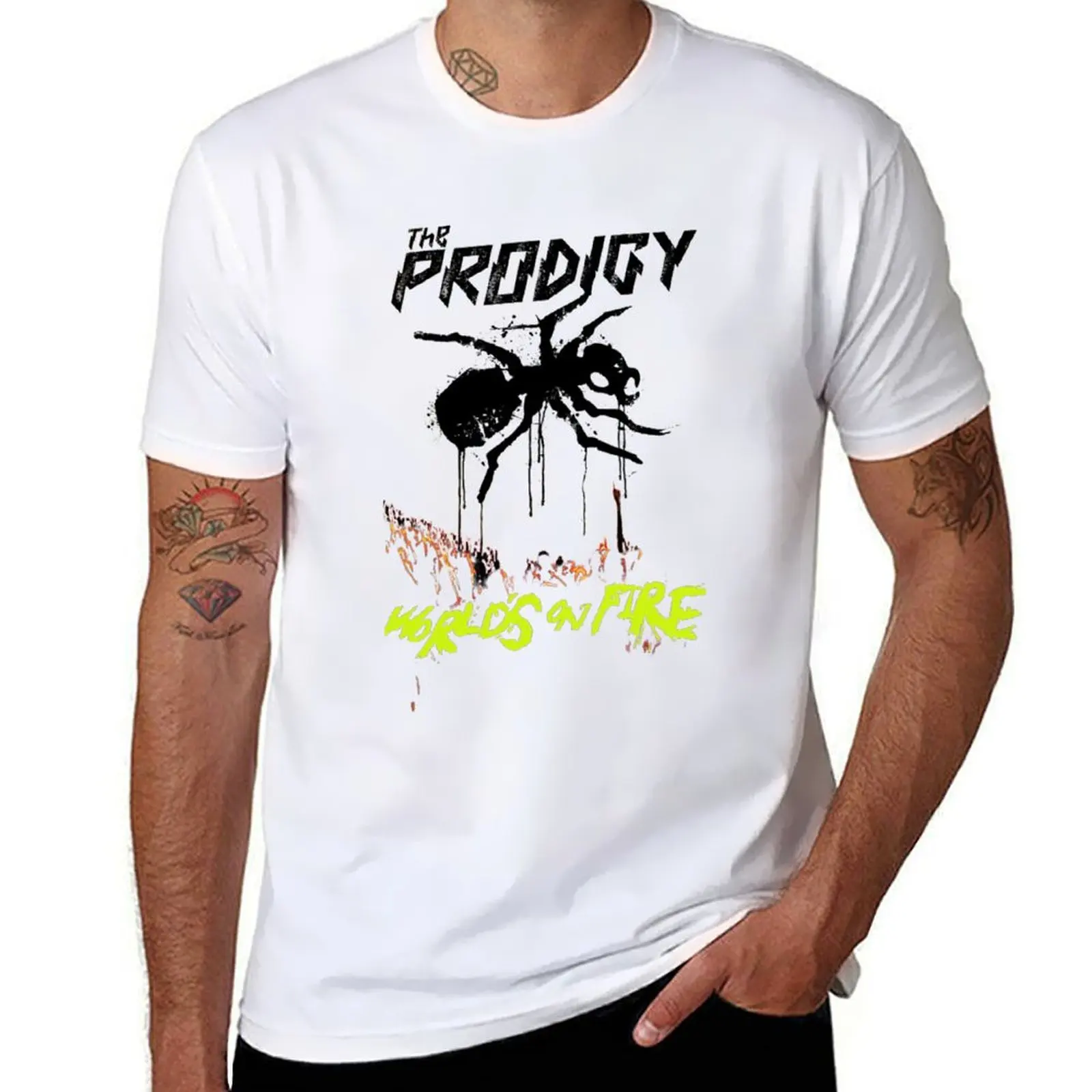 

ANT DROP T-Shirt man t shirt cotton man t shirts for men casual T-Shirt