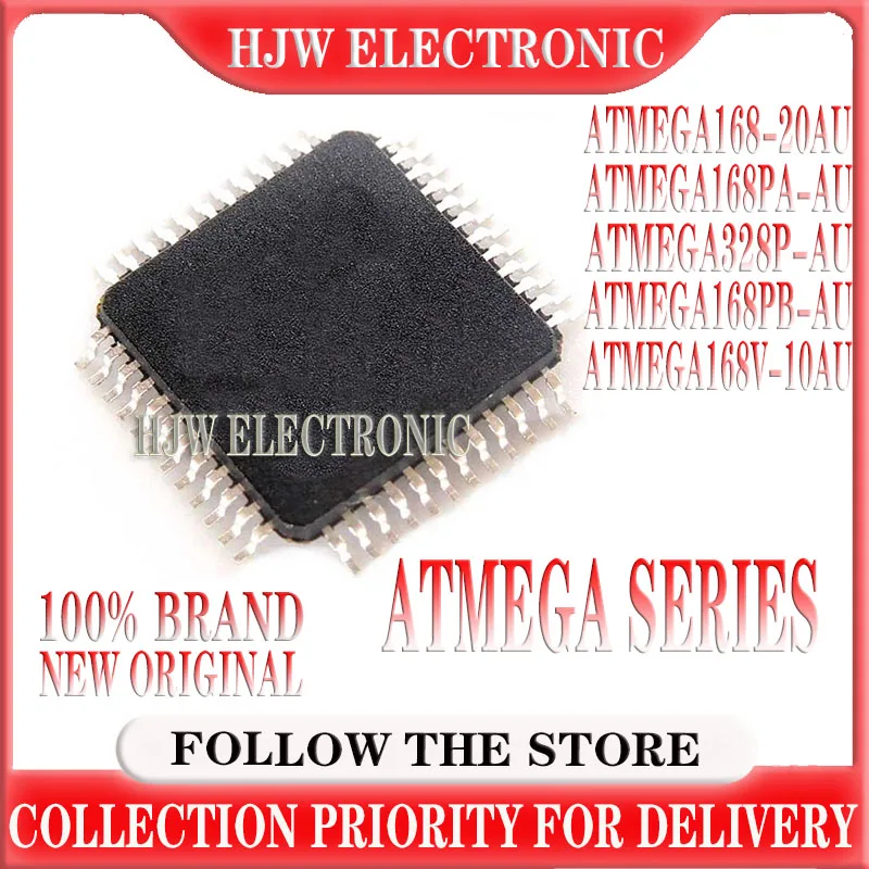 

1Pcs ATMEGA168PA-AU ATMEGA168PB-AU ATMEGA168-20AU ATMEGA168PA-AU ATMEGA168V-10AU MEGA168PA ATMEGA328P-PU MEGA328P TQFP-32