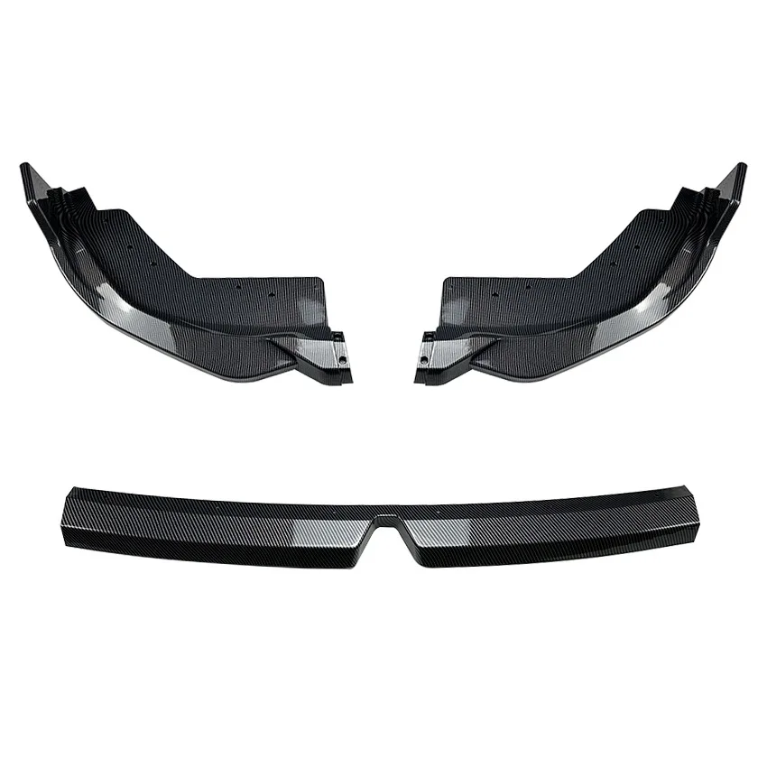 For BMW 3 Series G20 LCI M Sport 320i 325i 2022+ Front Bumper Lip Spoiler Splitter Diffuser Body Kit Tuning ABS Canard Lip Cover