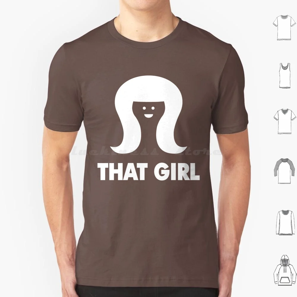 That Girl ( White ) T Shirt Cotton Men Women Diy Print That Girl Marlo Thomas Ann Marie Phoebe Phoebe Buffay Lisa Kudrow