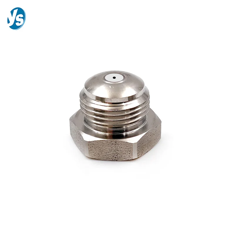 Ruby Core Paper Making Solid Stream Nozzle 2561 Ruby Orifice Needle Jet Nozzle Paper Cutting Trimming Spray Nozzle