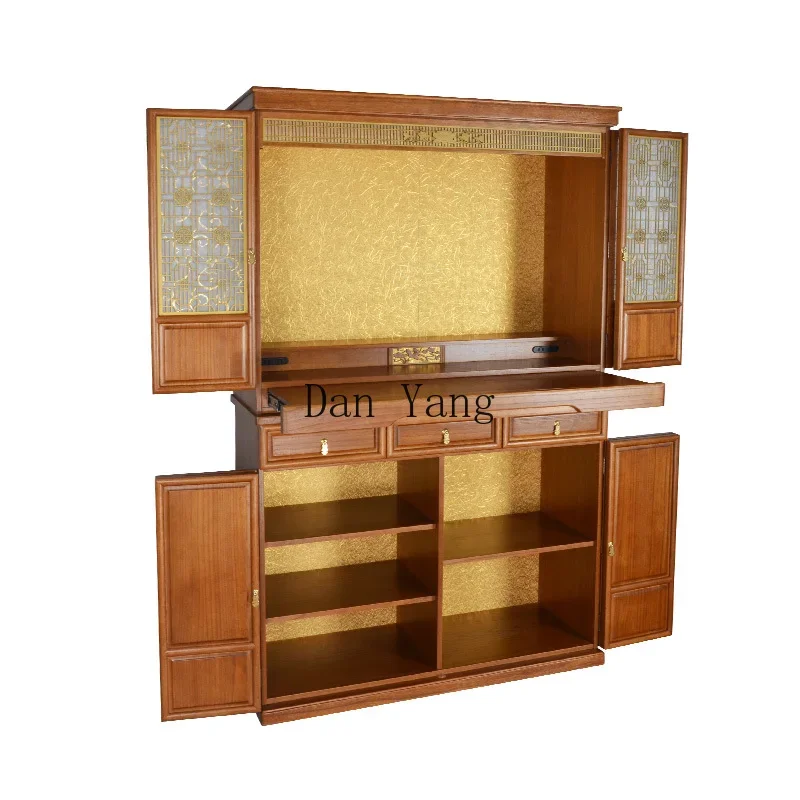 Cyh shrine offering table Buddhist platform household modern light luxury Buddhist shrine God of Wealth cabinet