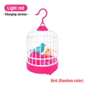 light red charging
