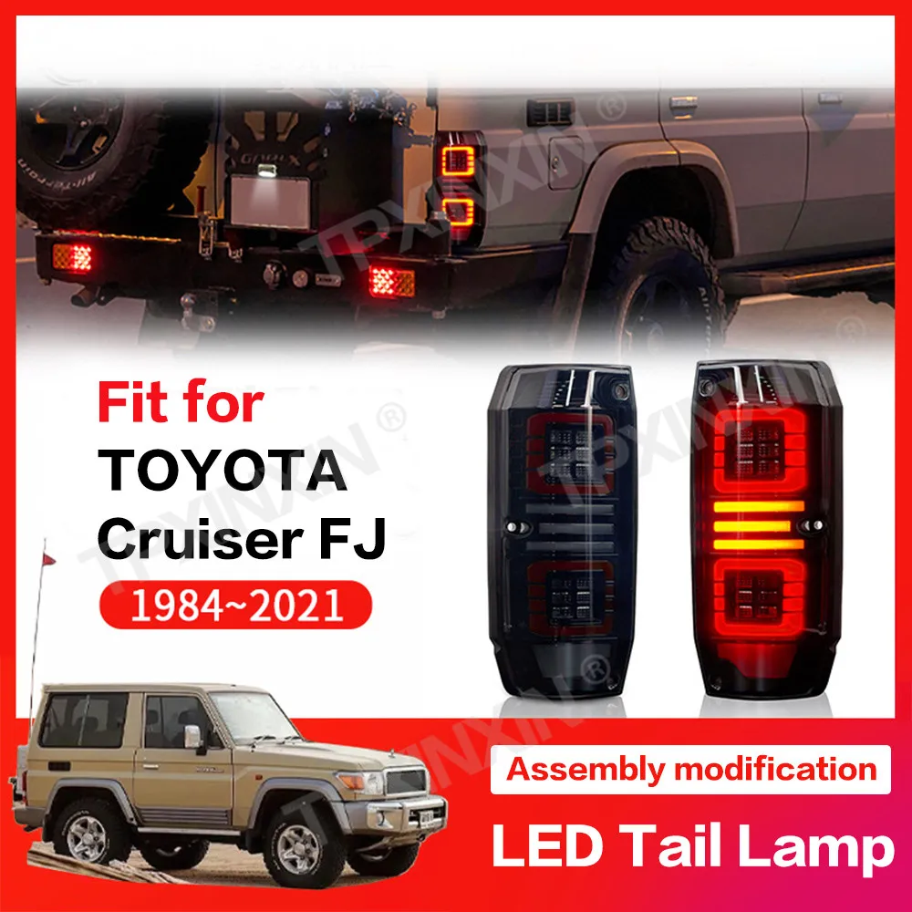 Professional Auto Parts For Toyota FJ Cruiser 1894-2021 LC Headlight LED Bifocal Lens Assembly High Quality Car Bodykit Unit