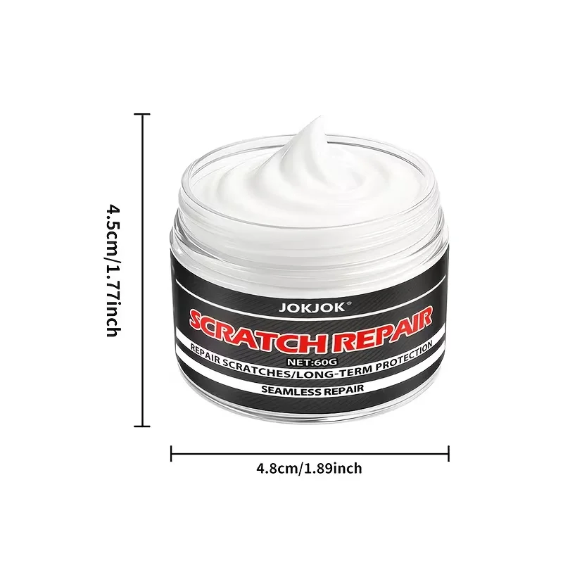 Car Scratch Repair Wax Paint Restorer Polish Compound Removes Swirls Scuffs Oxidation Water Spots for Auto Body Bumper Door
