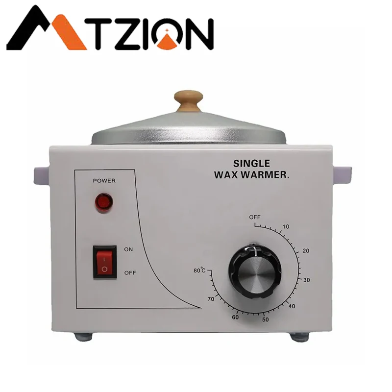 

MTZION Hair Removal Wax Heating Machine,Single Pot Wax Heater,SPA,Adjustable Temperature Tool for Hand and Foot Hair Removal