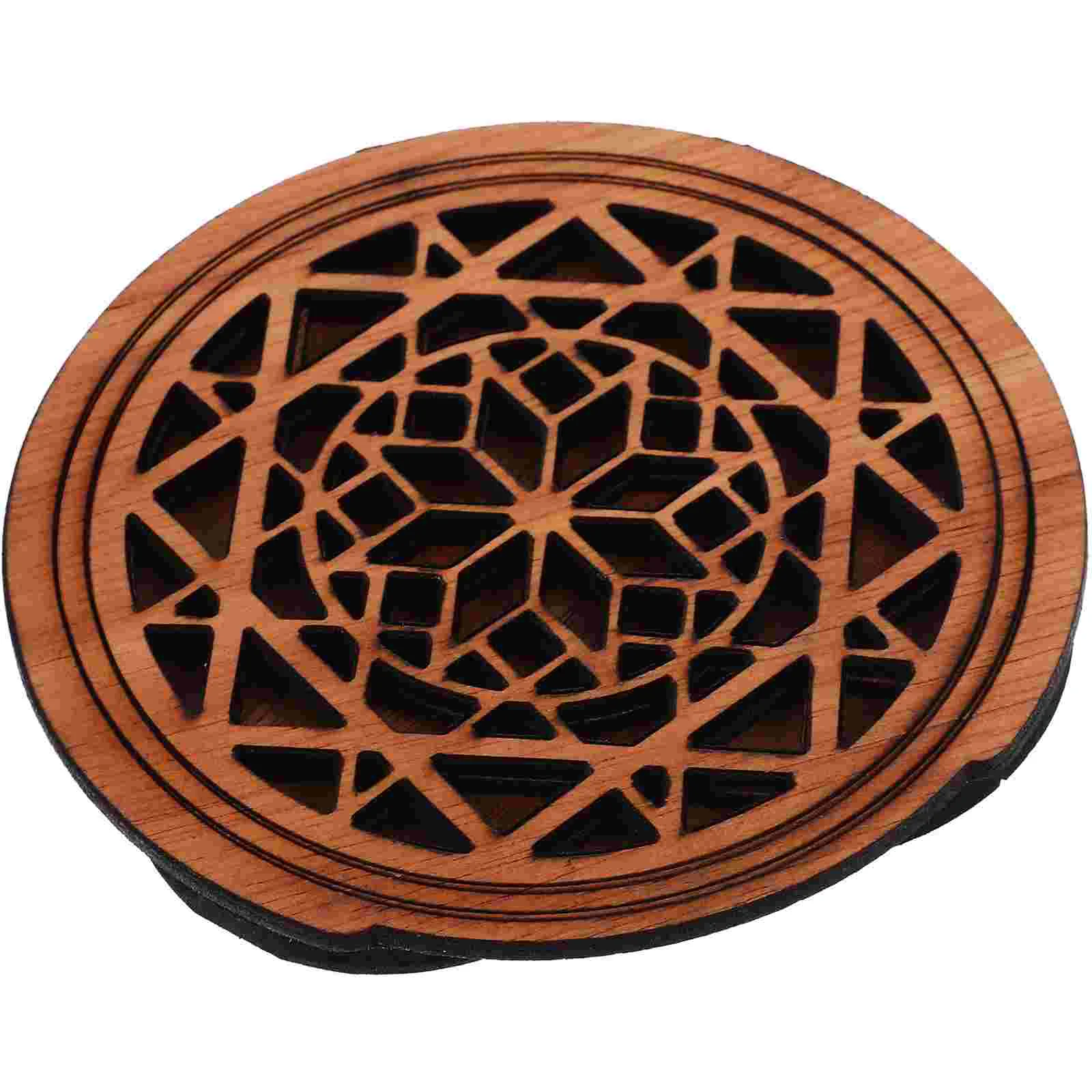 Lute Guitar Sound Hole Cover Electric Acoustic Parts Wood Soundhole Covers for Guitars