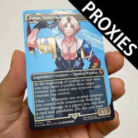 MTG Final Fantasy Commander Proxies Printing Service